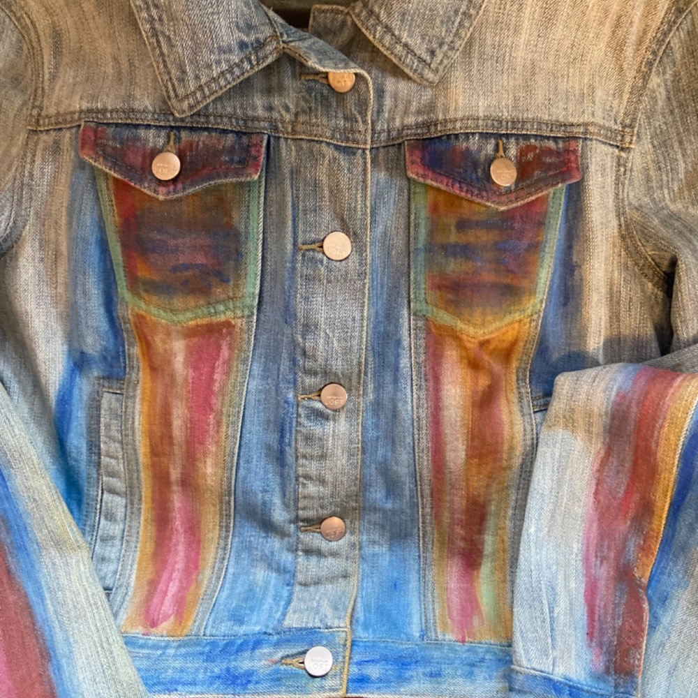 Loft Stars & Stripes One of a Kind Denim - Picture 6 of 16